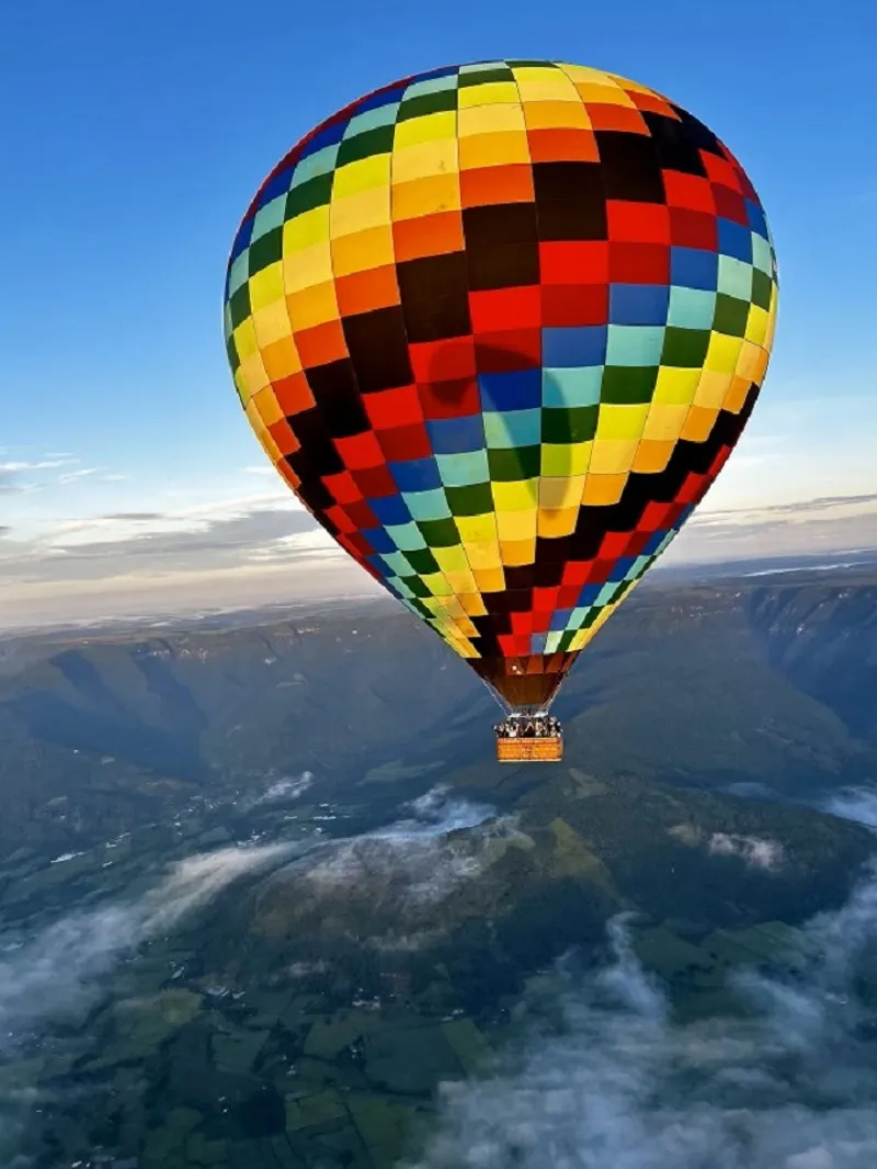 Andar de balão preço