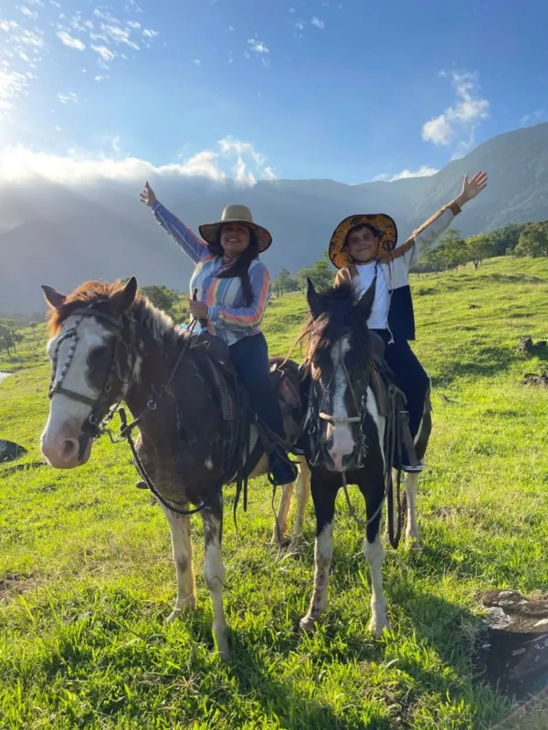 Andar de cavalo na Praia Grande